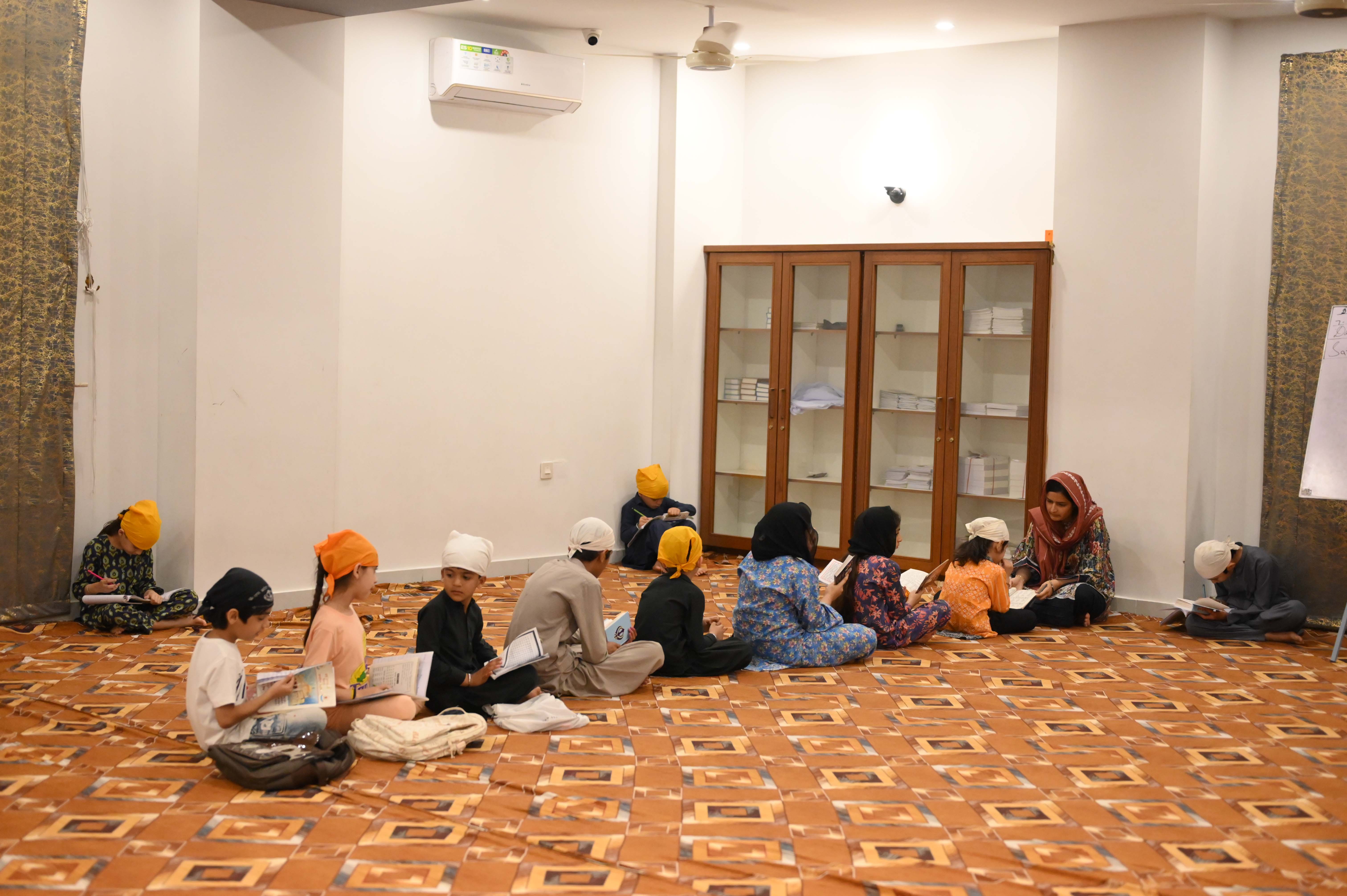 Kirtan Classes Floor